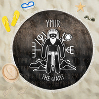 Wonder Print Shop Beach Blanket - Ymir The Giant Beach Blanket RLT12 - Wonder Print Shop