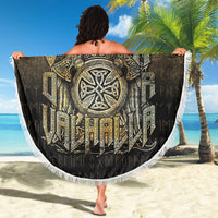 Wonder Print Shop Beach Blanket - Victory or Valhalla Beach Blanket RLT12 - Wonder Print Shop