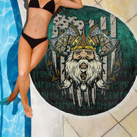 Viking Beach Blanket America Odin Beach Blanket RLT12 - Wonder Print Shop