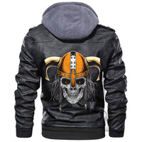 Viking Bearded Viking Leather Jacket RLT12 - Wonder Print Shop