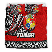 Tonga Bedding Set Polynesian Tattoo LT6 - Wonder Print Shop