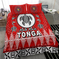 Mate Ma'a Tonga Ngatu Fonu Rugby Bedding Set LT6 - Wonder Print Shop