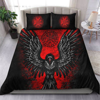 Viking Bedding Set Viking Raven Vegvisir RLT12 - Wonder Print Shop