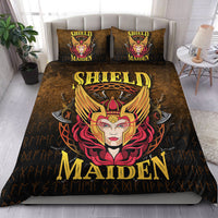 Viking Bedding Set Shield Maiden Bedding Set RLT12 - Wonder Print Shop