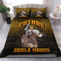 Viking Bedding Set Viking Future Shield Maiden Bedding Set RLT12 - Wonder Print Shop