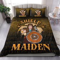 Viking Bedding Set Shield Maiden Bedding Set RLT12 - Wonder Print Shop