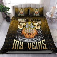 Viking Bedding Set Viking Blood Runs Through My Veins Bedding Set RLT12 - Wonder Print Shop
