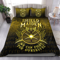 Viking Bedding Set Shield Maiden We Can Fight For Ourselves Bedding Set RLT12 - Wonder Print Shop
