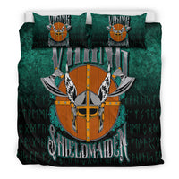 Viking Bedding Set Viking Shield Maiden Bedding Set RLT12 - Wonder Print Shop