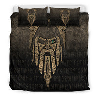 Viking Bedding Set Eye of Odin Gold Version Bedding Set RLT12 - Wonder Print Shop