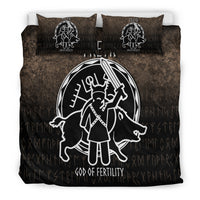 Wonder Print Shop Bedding Set - Freyr God Of Fertility Bedding Set RLT12 - Wonder Print Shop