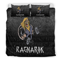 Viking Bedding Set Training For Ragnarok Bedding Set RLT12 - Wonder Print Shop