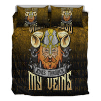 Viking Bedding Set Viking Blood Runs Through My Veins Bedding Set RLT12 - Wonder Print Shop
