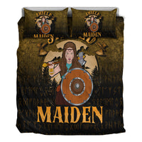 Viking Bedding Set Shield Maiden Bedding Set RLT12 - Wonder Print Shop