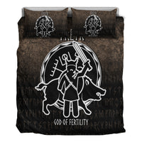 Wonder Print Shop Bedding Set - Freyr God Of Fertility Bedding Set RLT12 - Wonder Print Shop