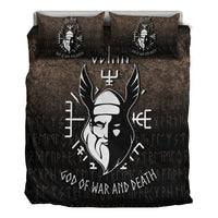 Wonder Print Shop Bedding Set - Odin God Of War and Death Bedding Set RLT12 - Wonder Print Shop