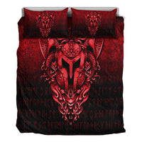 Viking Bedding Set The Armor Of Viking Red Version Bedding Set RLT12 - Wonder Print Shop