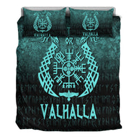 Wonder Print Shop Bedding Set - Victory or Valhalla - Cyan Version Bedding Set RLT12 - Wonder Print Shop