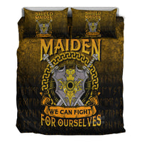 Viking Bedding Set Shield Maiden We Can Fight For Ourselves Bedding Set RLT12 - Wonder Print Shop