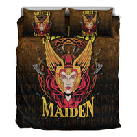 Viking Bedding Set Shield Maiden Bedding Set RLT12 - Wonder Print Shop