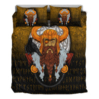 Viking Bedding Set Viking God Odin Raven Bedding Set RLT12 - Wonder Print Shop