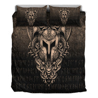 Viking Bedding Set The Armor Of Viking Gold Version Bedding Set RLT12 - Wonder Print Shop