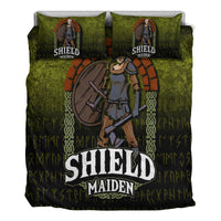 Viking Bedding Set Viking Shield Maiden Bedding Set RLT12 - Wonder Print Shop