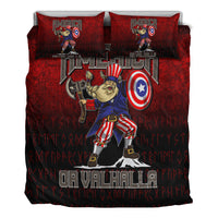 Viking Bedding Set America Or Valhalla Bedding Set RLT12 - Wonder Print Shop