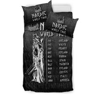 Viking Bedding Set Nordic World Tour Bedding Set RLT12 - Wonder Print Shop