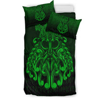 Viking Bedding Set Vikings Odin Valhalla Green Version Bedding Set RLT12 - Wonder Print Shop