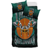 Viking Bedding Set Viking Shield Maiden Bedding Set RLT12 - Wonder Print Shop