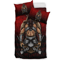 Viking Bedding Set Berserker Viking Warrior Valhalla Bedding Set RLT12 - Wonder Print Shop