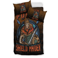 Viking Bedding Set Future Shield Maiden Bedding Set RLT12 - Wonder Print Shop