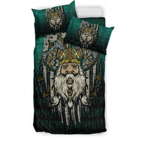 Viking Bedding Set America Odin Bedding Set RLT12 - Wonder Print Shop
