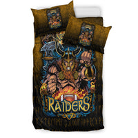 Viking Bedding Set Viking Nordic Raiders Bedding Set RLT12 - Wonder Print Shop