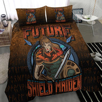 Viking Bedding Set Future Shield Maiden Bedding Set RLT12 - Wonder Print Shop