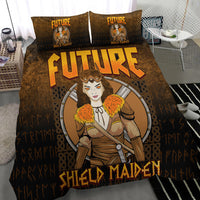Viking Bedding Set Shield Maiden Bedding Set RLT12 - Wonder Print Shop