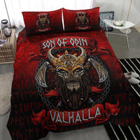 Viking Bedding Set Son of Odin Valhalla Bedding Set RLT12 - Wonder Print Shop