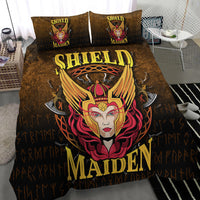 Viking Bedding Set Shield Maiden Bedding Set RLT12 - Wonder Print Shop
