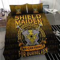 Viking Bedding Set Shield Maiden We Can Fight For Ourselves Bedding Set RLT12 - Wonder Print Shop