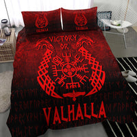 Wonder Print Shop Bedding Set - Victory or Valhalla - Red Version Bedding Set RLT12 - Wonder Print Shop