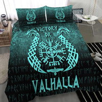 Wonder Print Shop Bedding Set - Victory or Valhalla - Cyan Version Bedding Set RLT12 - Wonder Print Shop