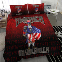 Viking Bedding Set America Or Valhalla Bedding Set RLT12 - Wonder Print Shop
