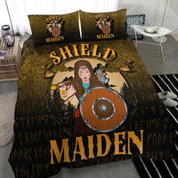 Viking Bedding Set Shield Maiden Bedding Set RLT12 - Wonder Print Shop