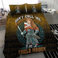 Viking Bedding Set Im A Shield Maiden Bedding Set RLT12 - Wonder Print Shop
