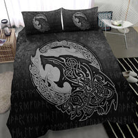 Viking Bedding Set Fenrir Viking 3D Tattoo Special Version Bedding Set RLT12 - Wonder Print Shop