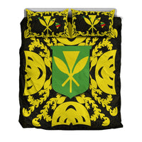 Hawaii Bedding Set Kanaka Maoli No.1 Black Style LT6 - Wonder Print Shop