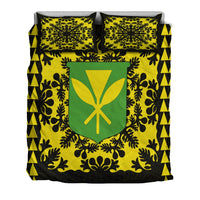 Hawaii Bedding Set Kanaka Maoli No.2 Black Style LT6 - Wonder Print Shop