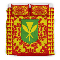 Hawaii Bedding Set Kanaka Maoli No.2 Red Style LT6 - Wonder Print Shop