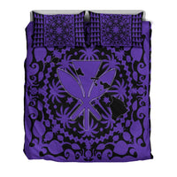 Hawaii Bedding Set Kanaka Maoli No.3 Purple Style LT6 - Wonder Print Shop